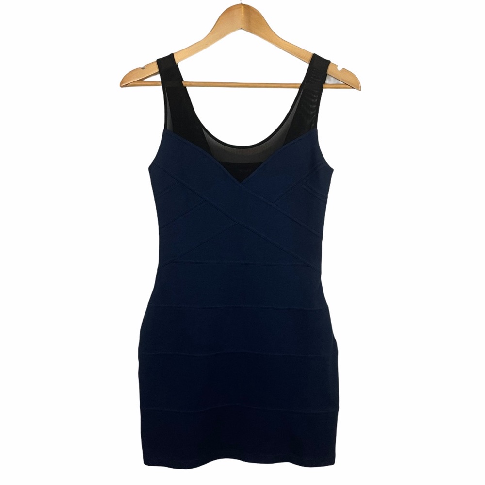 Express Mesh Bodycon Dress
